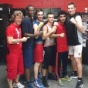 International training camp of the Russian – American boxing trainer, Michael Kozlowski, in America.