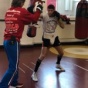 Boxing Coach Michael Kozlowski continues to work in the training camp of the Olympic Champion, Luke Campbell, in England.