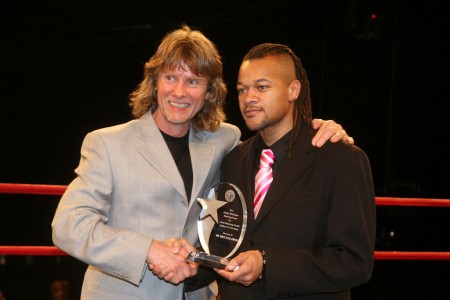 Boxing trainer Michael "Coach Mike" Kozlowski becomes Coach of the Year Award recipient.