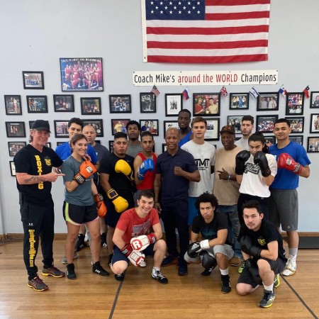 Zab and Yoel Judah with the team of Michael "Coach Mike" Kozlowski.