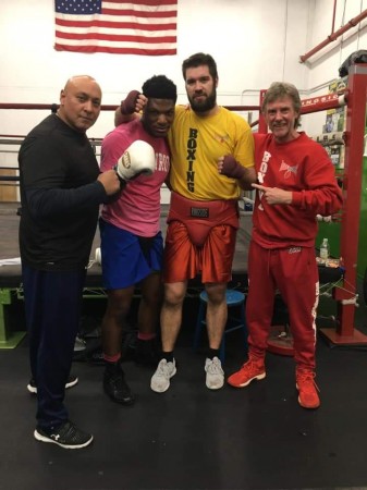 Vladimir Tereshkin and Boxing Coach Mike