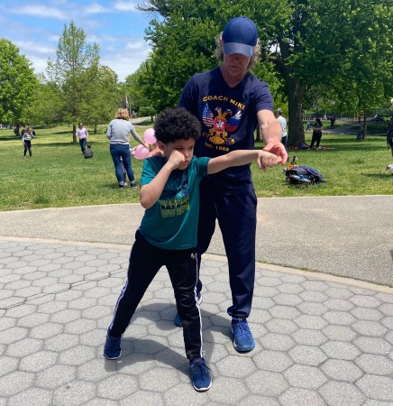 Alex with Coach Mike Kozlowski