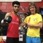Champion of India of 2016, Aditya Maan, continues learning Russian – Kazhakstan Boxing technique under direction of Boxing Coach Michael Kozlowski.