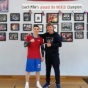 Russian National Silver Medalist, Dmitry Noskov, training under the boxing trainer, Michael ‘COACH MIKE’ Kozlowski in New York.